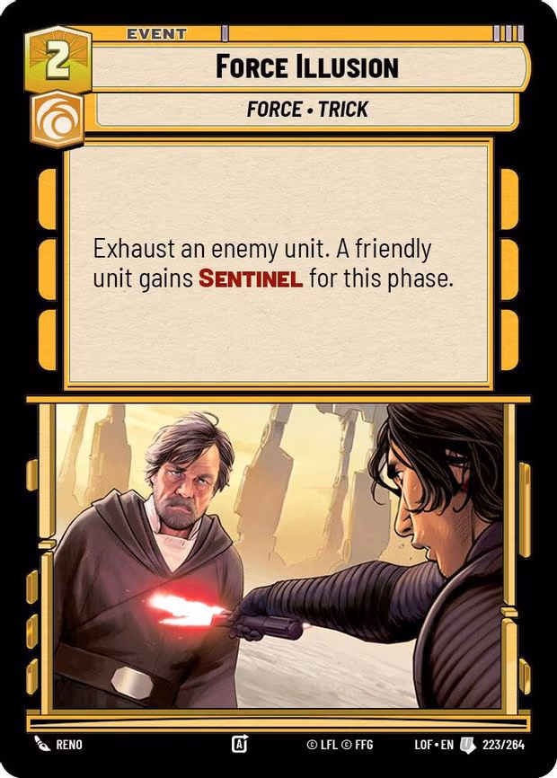Force Illusion - Uncommon (223/264)