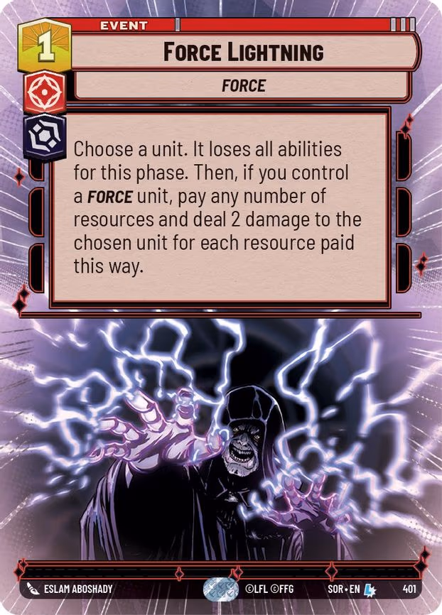 Force Lightning - Legendary (401)