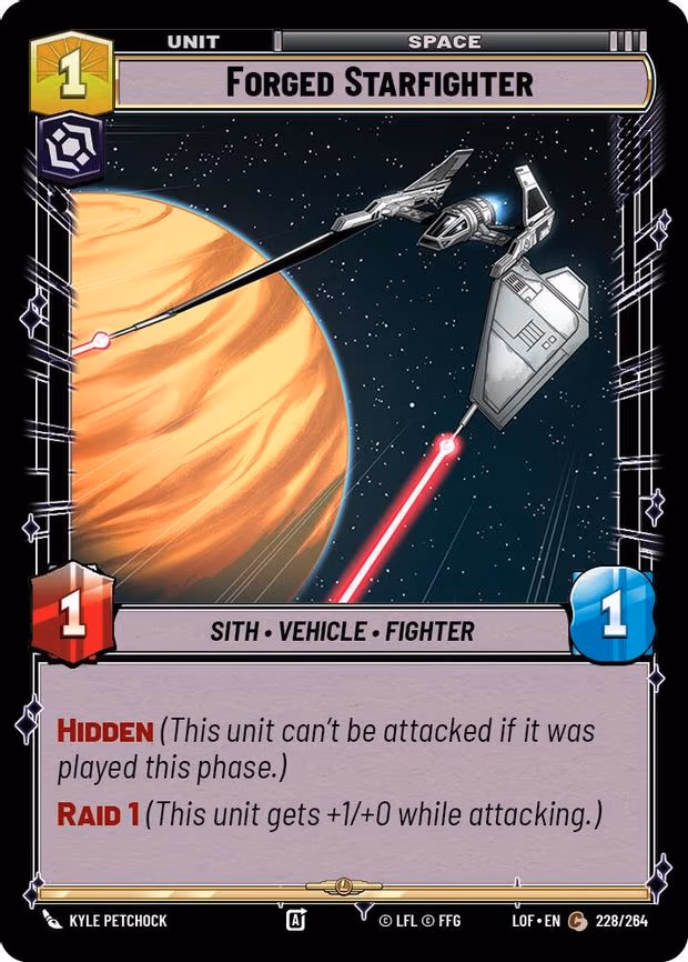 Forged Starfighter - Common (228/264)
