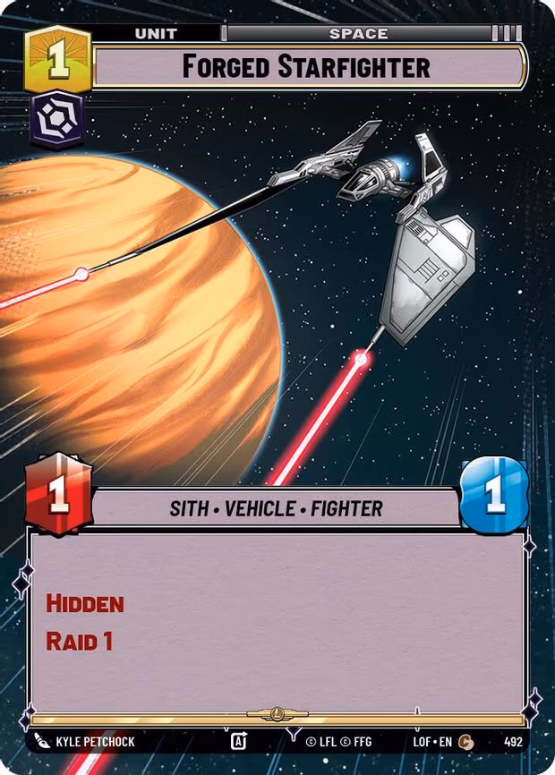 Forged Starfighter - Common (492)