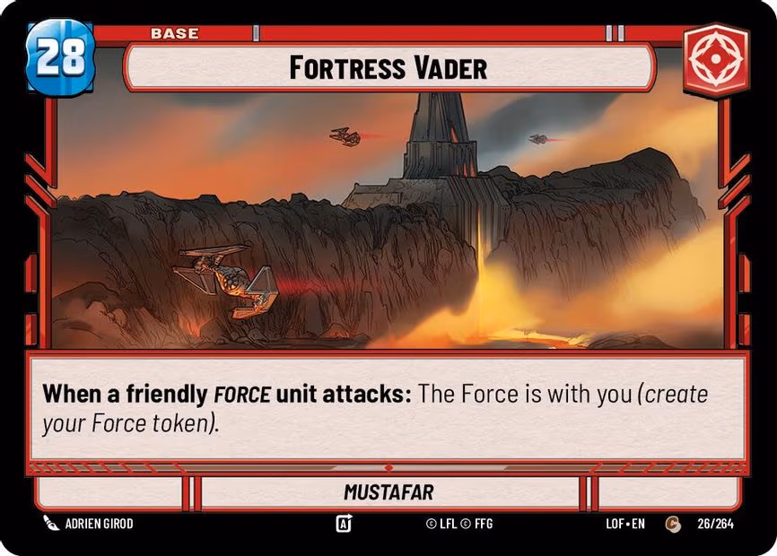Fortress Vader // Shield - Common (026/264 // T02/T03)