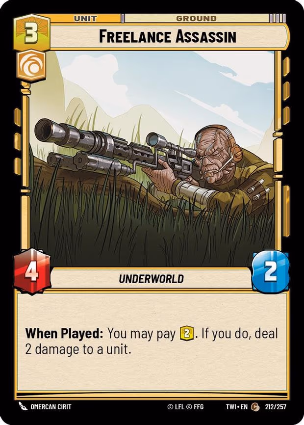 Freelance Assassin - Common (212/257)