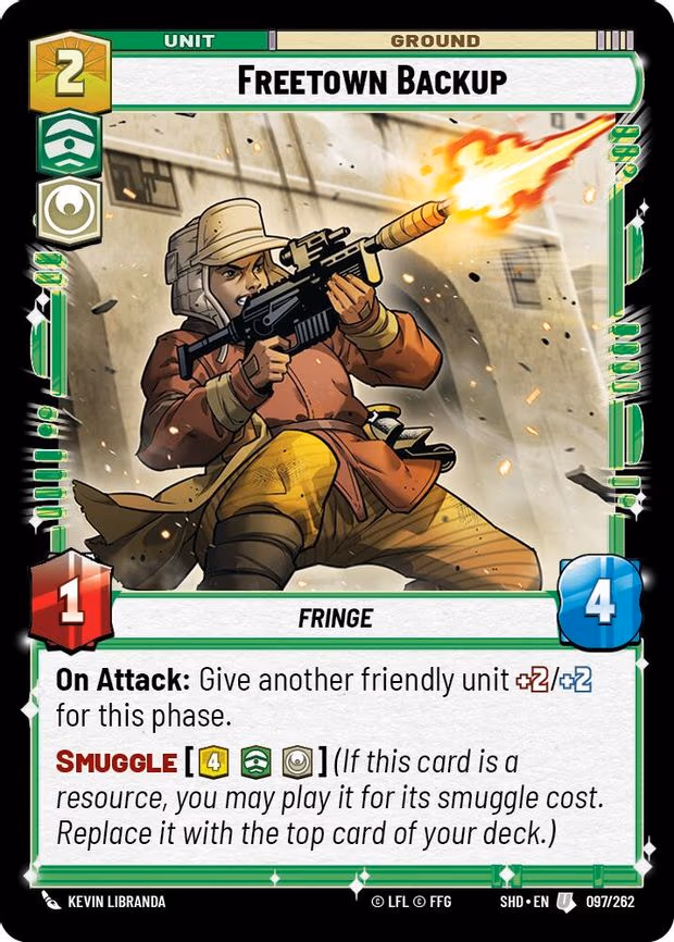 Freetown Backup - Uncommon (097/262)