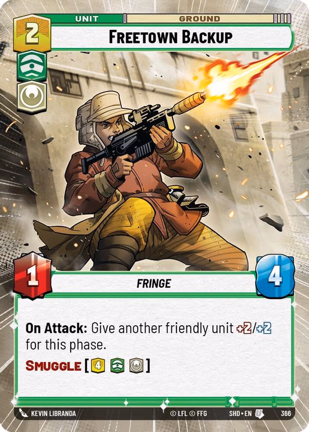 Freetown Backup - Uncommon (366)