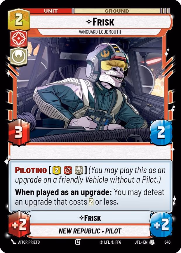 Frisk - Vanguard Loudmouth - Uncommon (646)