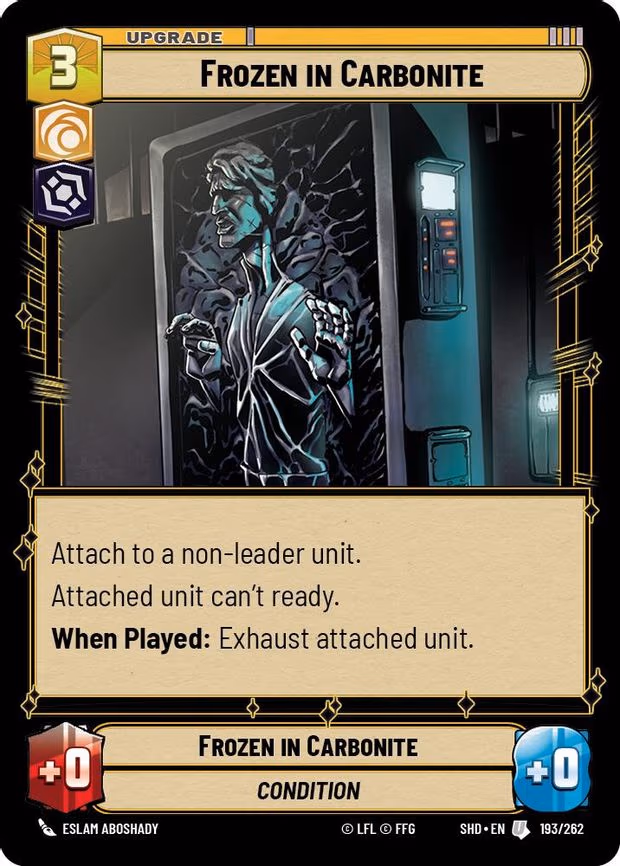 Frozen in Carbonite - Uncommon (193/262)