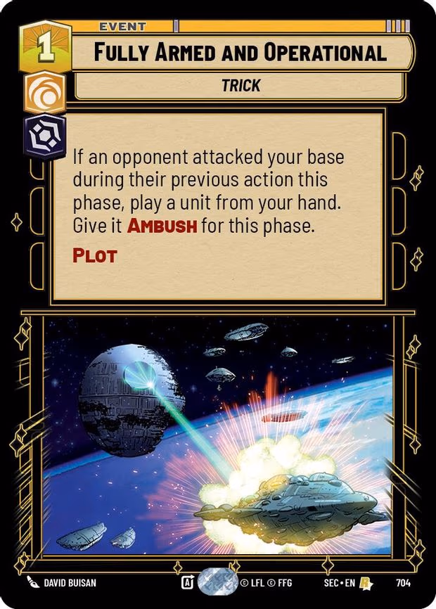 Fully Armed and Operational - Rare (704)