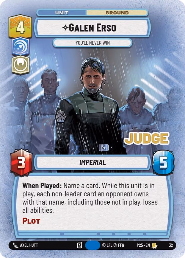 Galen Erso - You'll Never Win