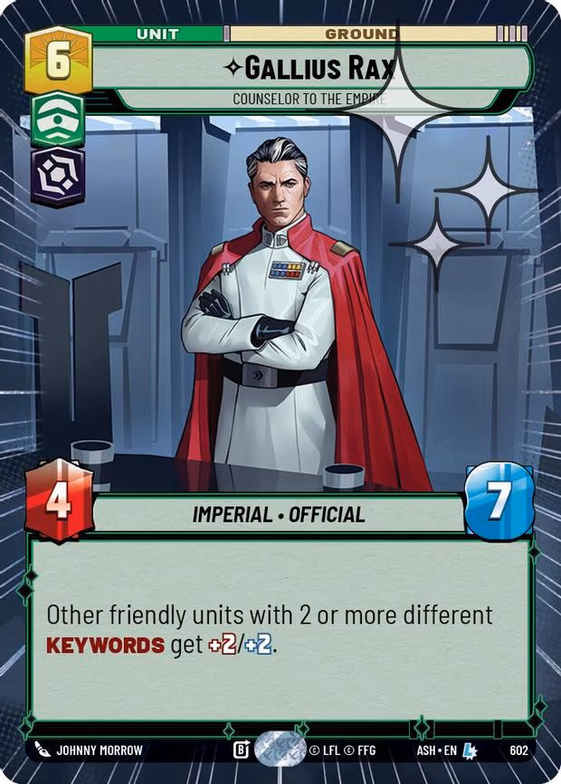 Gallius Rax - Counselor to the Empire - Legendary (602)