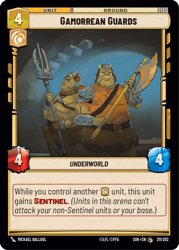 Gamorrean Guards - Common (211/252)