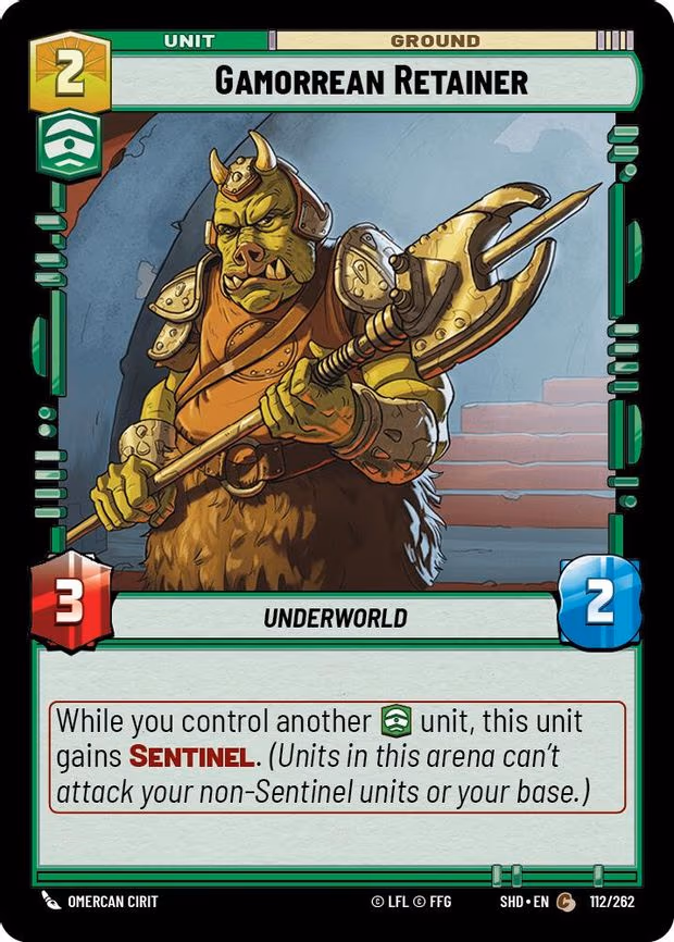 Gamorrean Retainer - Common (112/262)