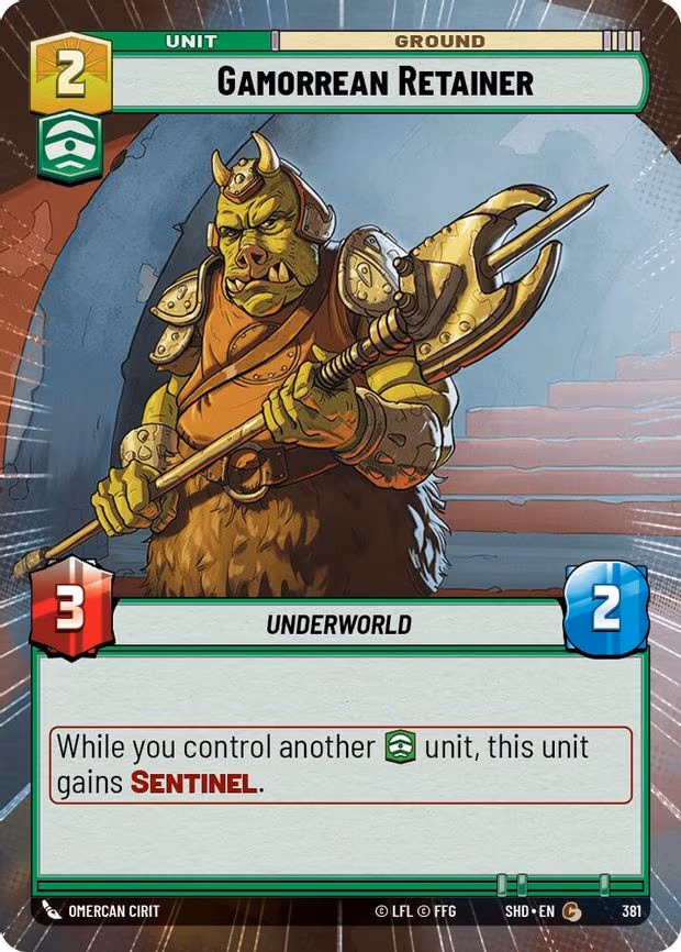 Gamorrean Retainer - Common (381)