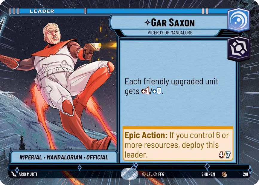Gar Saxon - Viceroy of Mandalore