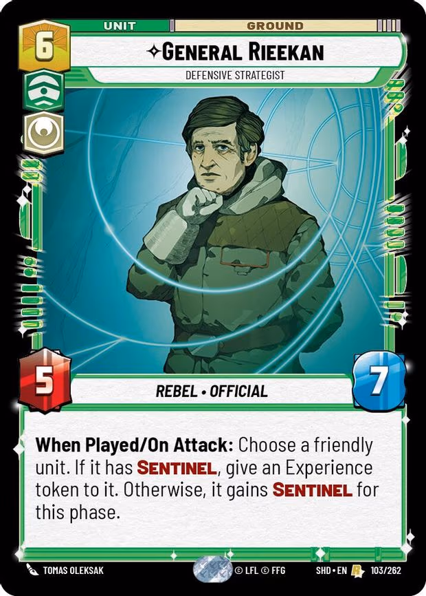 General Rieekan - Defensive Strategist - Rare (103/262)