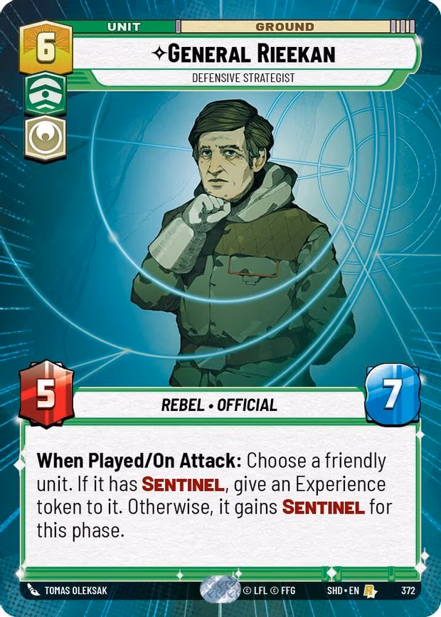 General Rieekan - Defensive Strategist - Rare (372)