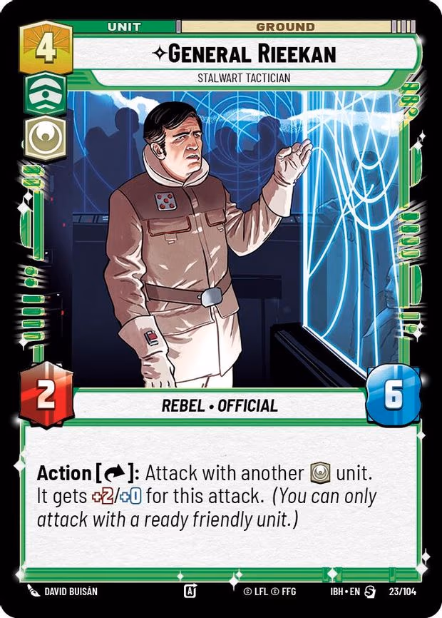 General Rieekan - Stalwart Tactician - Special (23/104)