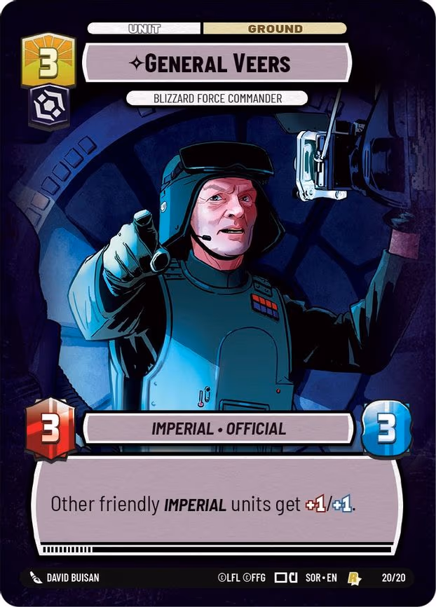 General Veers - Blizzard Force Commander