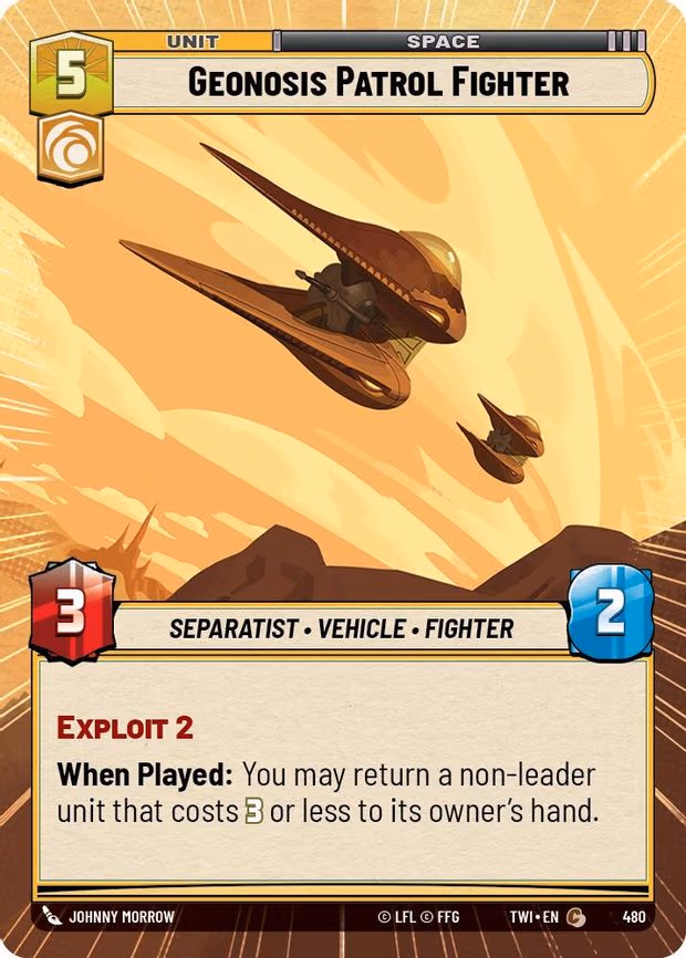 Geonosis Patrol Fighter - Common (480)
