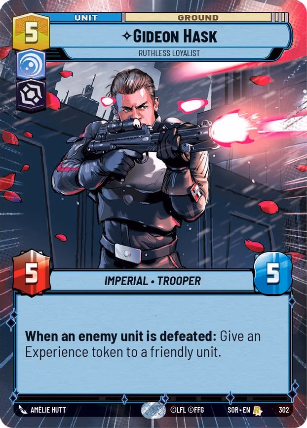 Gideon Hask - Ruthless Loyalist - Rare (302)