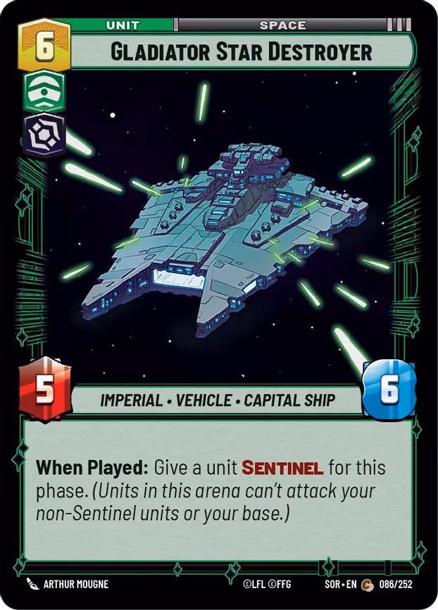 Gladiator Star Destroyer - Common (086/252)