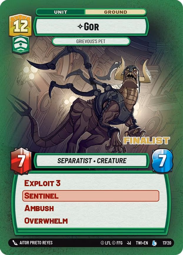 Gor - Grievous's Pet