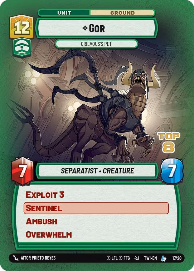 Gor - Grievous's Pet