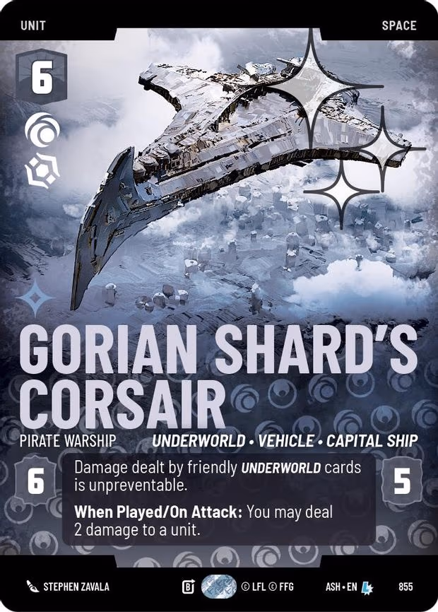 Gorian Shard's Corsair - Pirate Warship