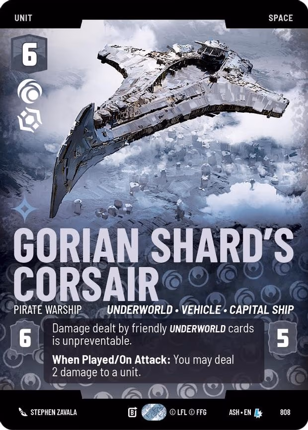 Gorian Shard's Corsair - Pirate Warship (Prestige) - Legendary (808)