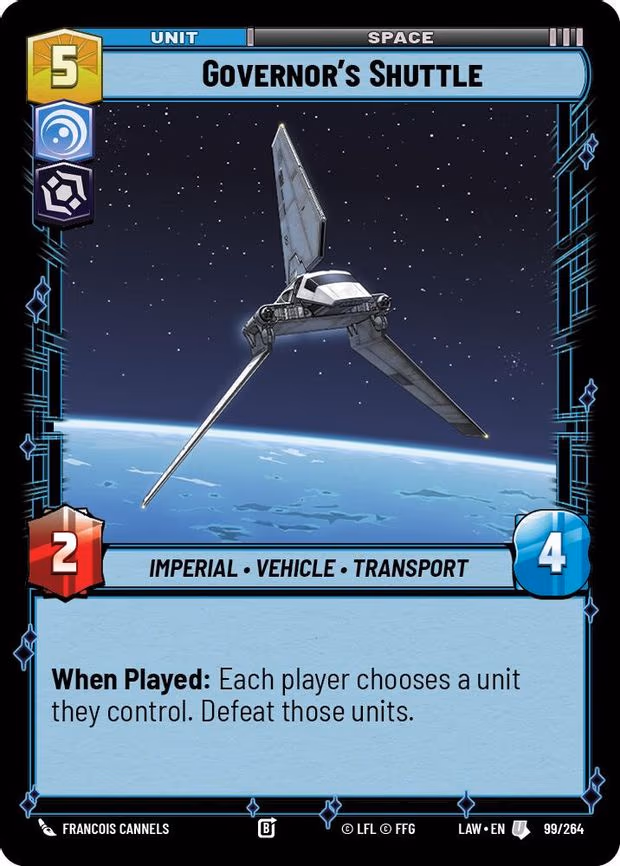 Governor's Shuttle - Uncommon (99/264)