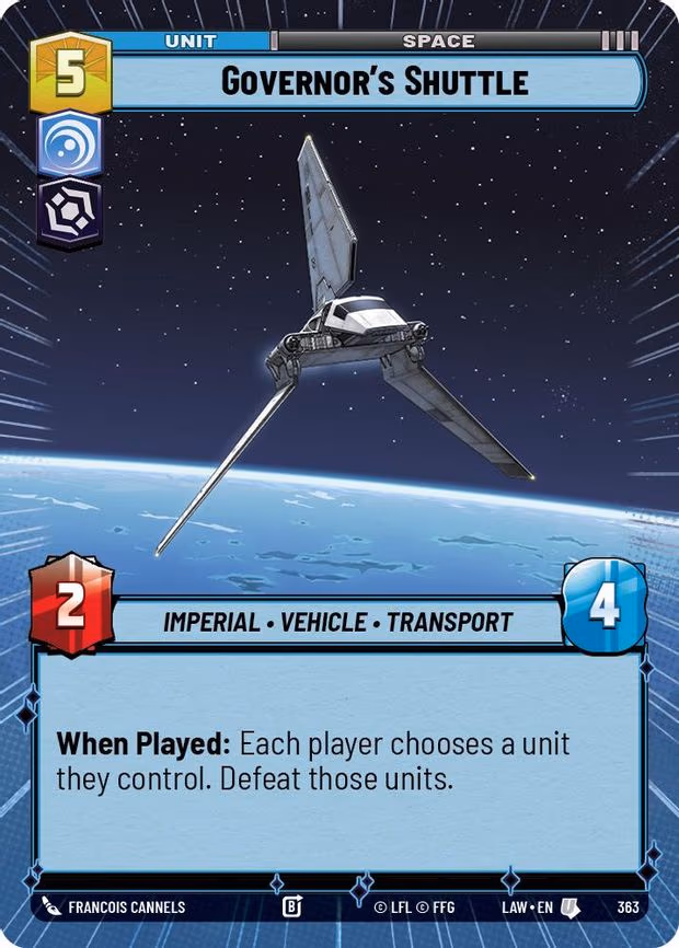 Governor's Shuttle - Uncommon (363)