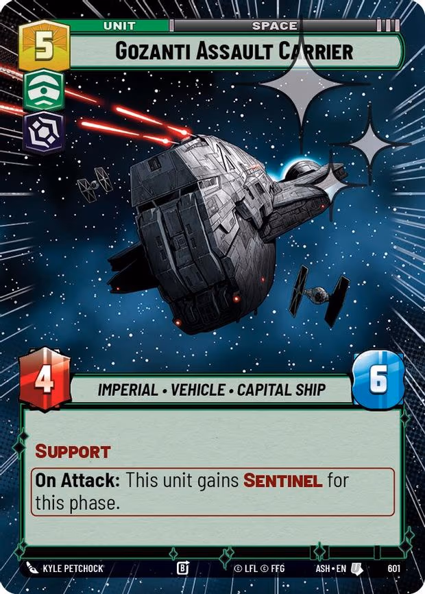 Gozanti Assault Carrier - Uncommon (601)