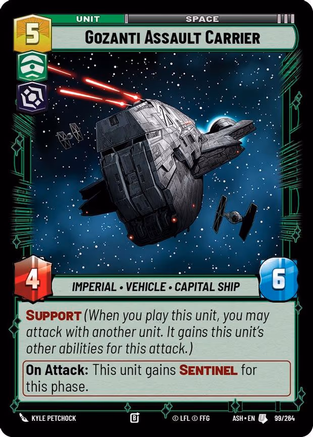 Gozanti Assault Carrier - Uncommon (99/264)