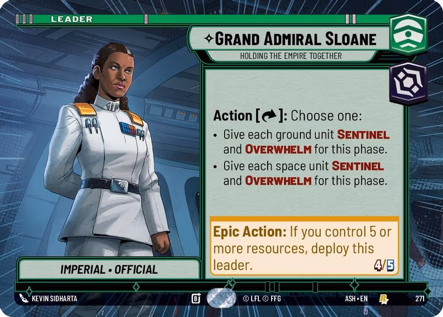 Grand Admiral Sloane - Holding the Empire Together