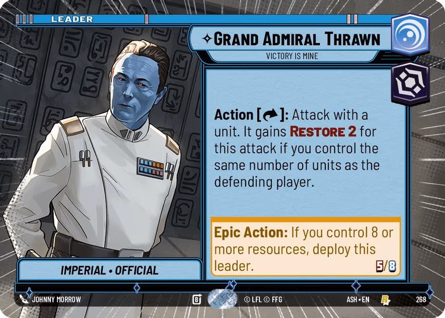 Grand Admiral Thrawn - Victory is Mine - Rare (268)