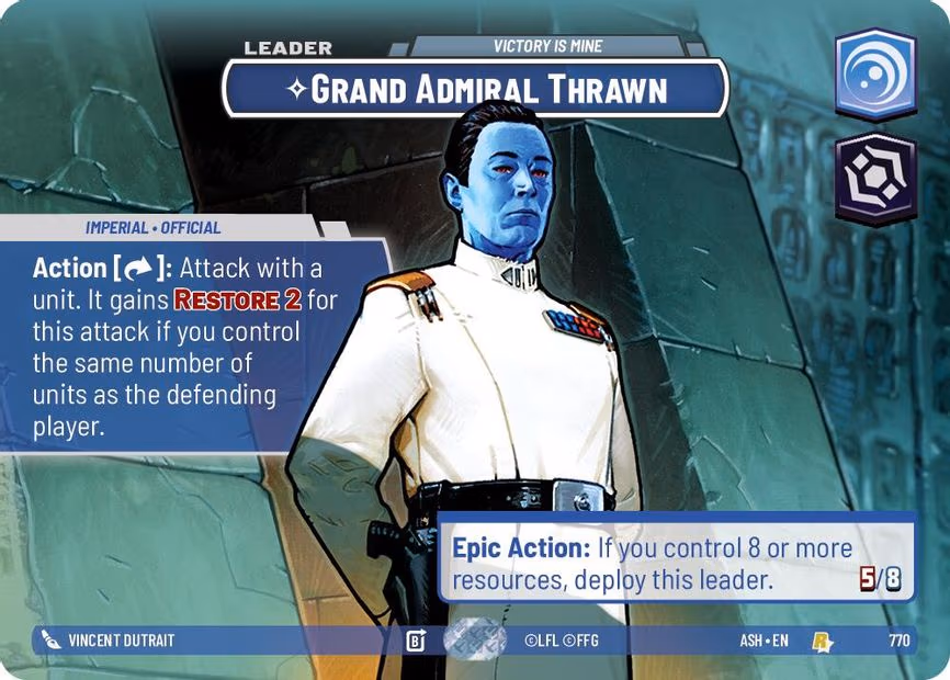 Grand Admiral Thrawn - Victory is Mine - Rare (770)