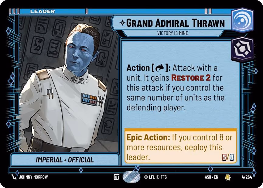 Grand Admiral Thrawn - Victory is Mine - Rare (4/264)