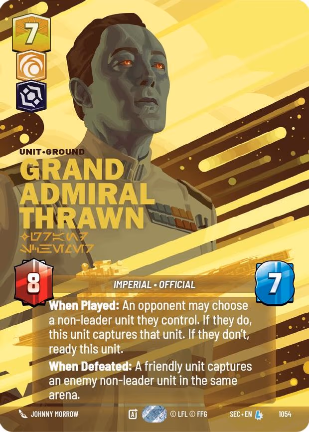 Grand Admiral Thrawn - Grand Schemer (Prestige) - Legendary (1054)