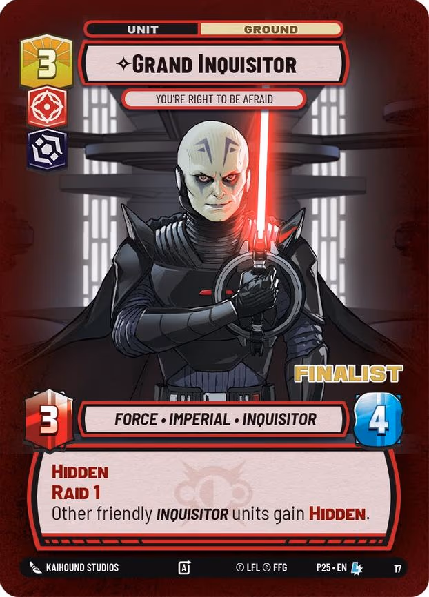 Grand Inquisitor - You're Right to Be Afraid - Legendary (17)