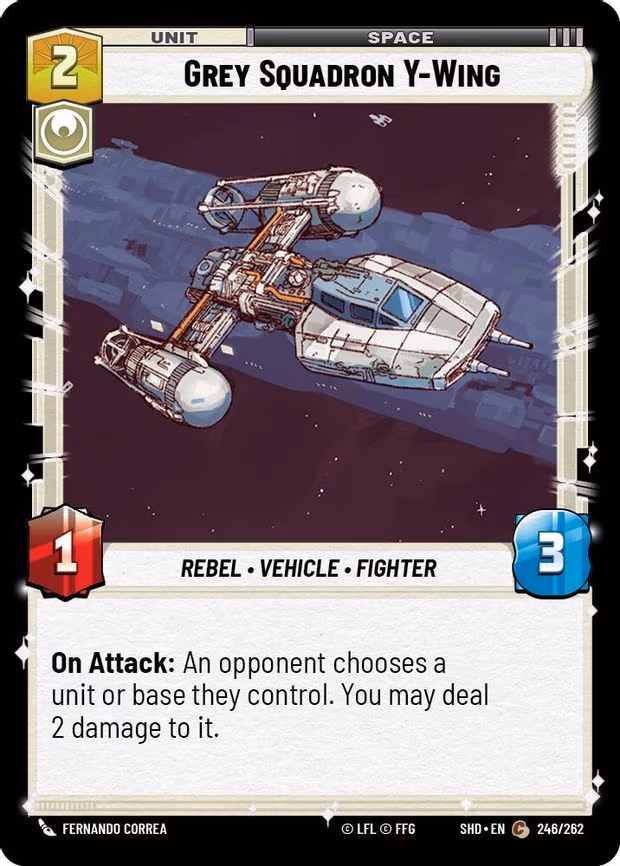 Grey Squadron Y-Wing - Common (246/262)