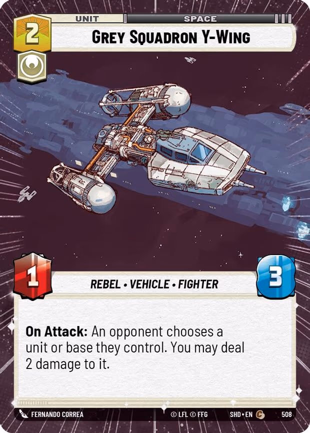 Grey Squadron Y-Wing - Common (508)