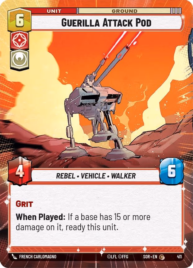 Guerilla Attack Pod - Common (411)