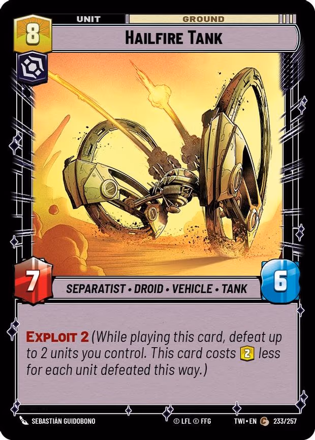 Hailfire Tank - Common (233/257)