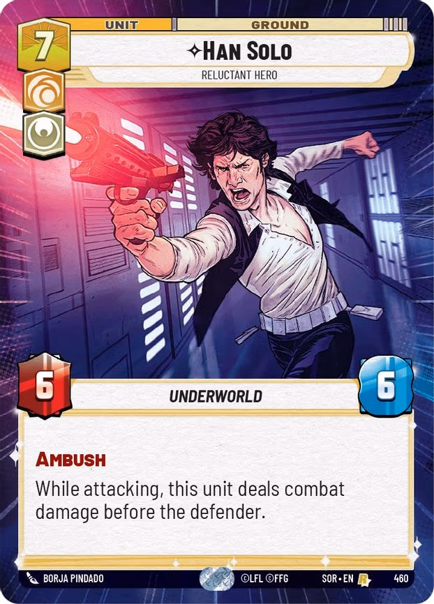 Han Solo - Reluctant Hero - Rare (460)