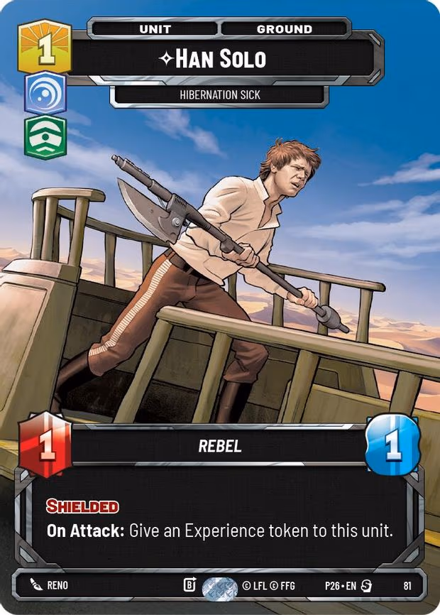 Han Solo - Hibernation Sick - Special (81)