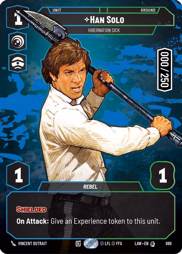 Han Solo - Hibernation Sick (Serialized) - Special (889)