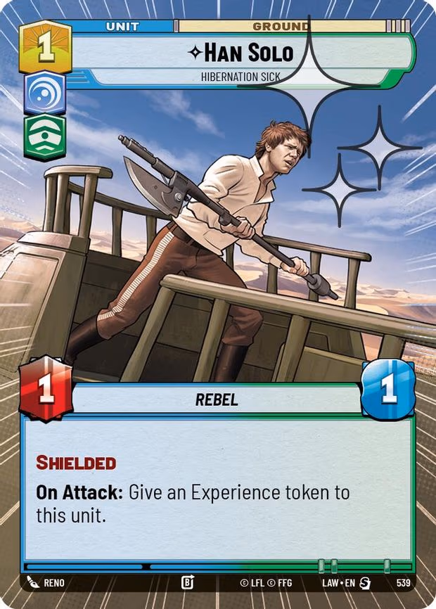 Han Solo - Hibernation Sick - Special (539)