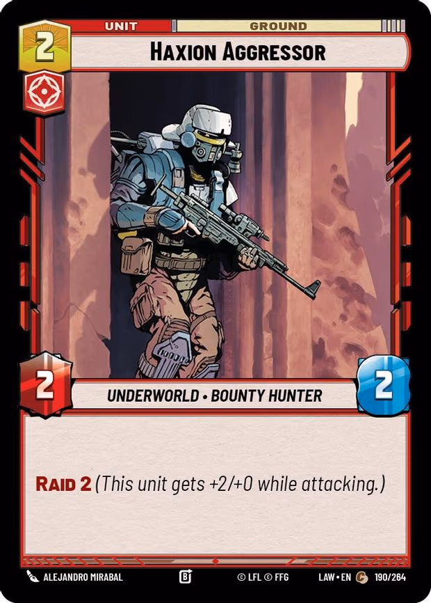 Haxion Aggressor - Common (190/264)