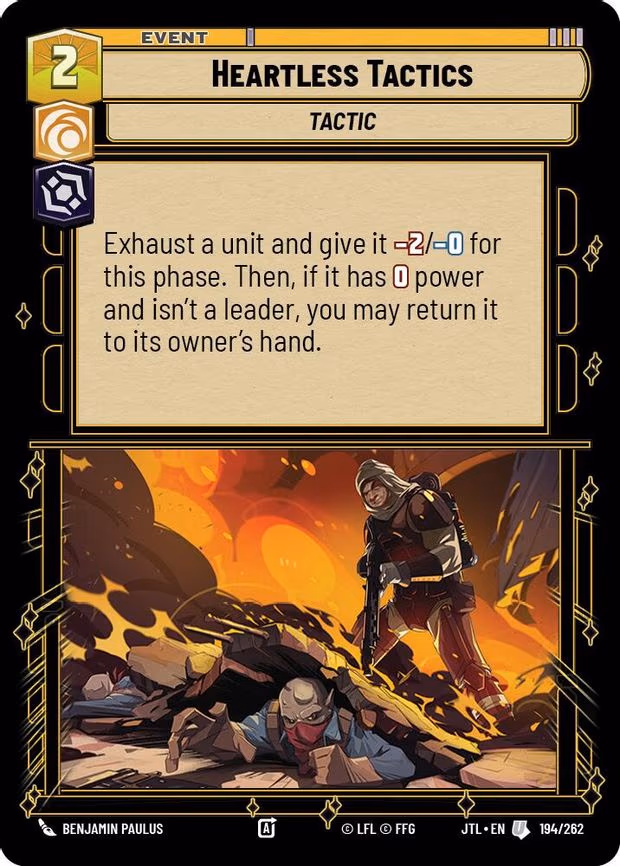 Heartless Tactics - Uncommon (194/262)