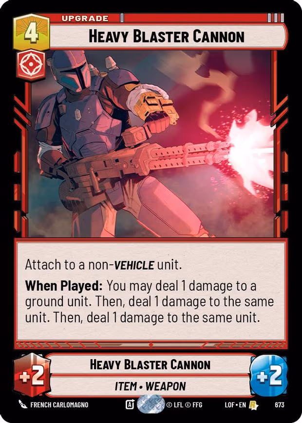 Heavy Blaster Cannon - Rare (673)