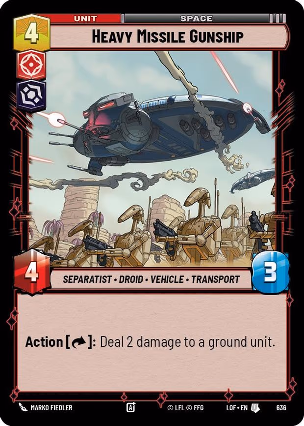 Heavy Missile Gunship - Uncommon (636)